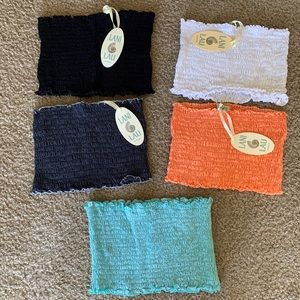 NAVY BLUE TUBE TOP - NWT